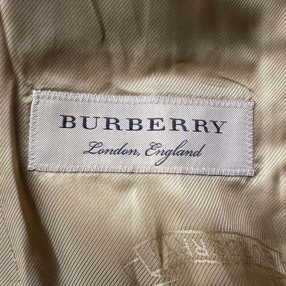 NWT Burberry Vintage Check Wool Tailored Blazer Size 2  Kylie  Jenner Suit Coat - Picture 9 of 10